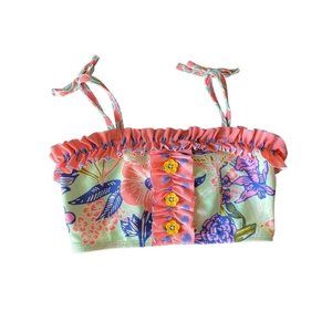 Size 6 Matilda Jane Floral Swim Top